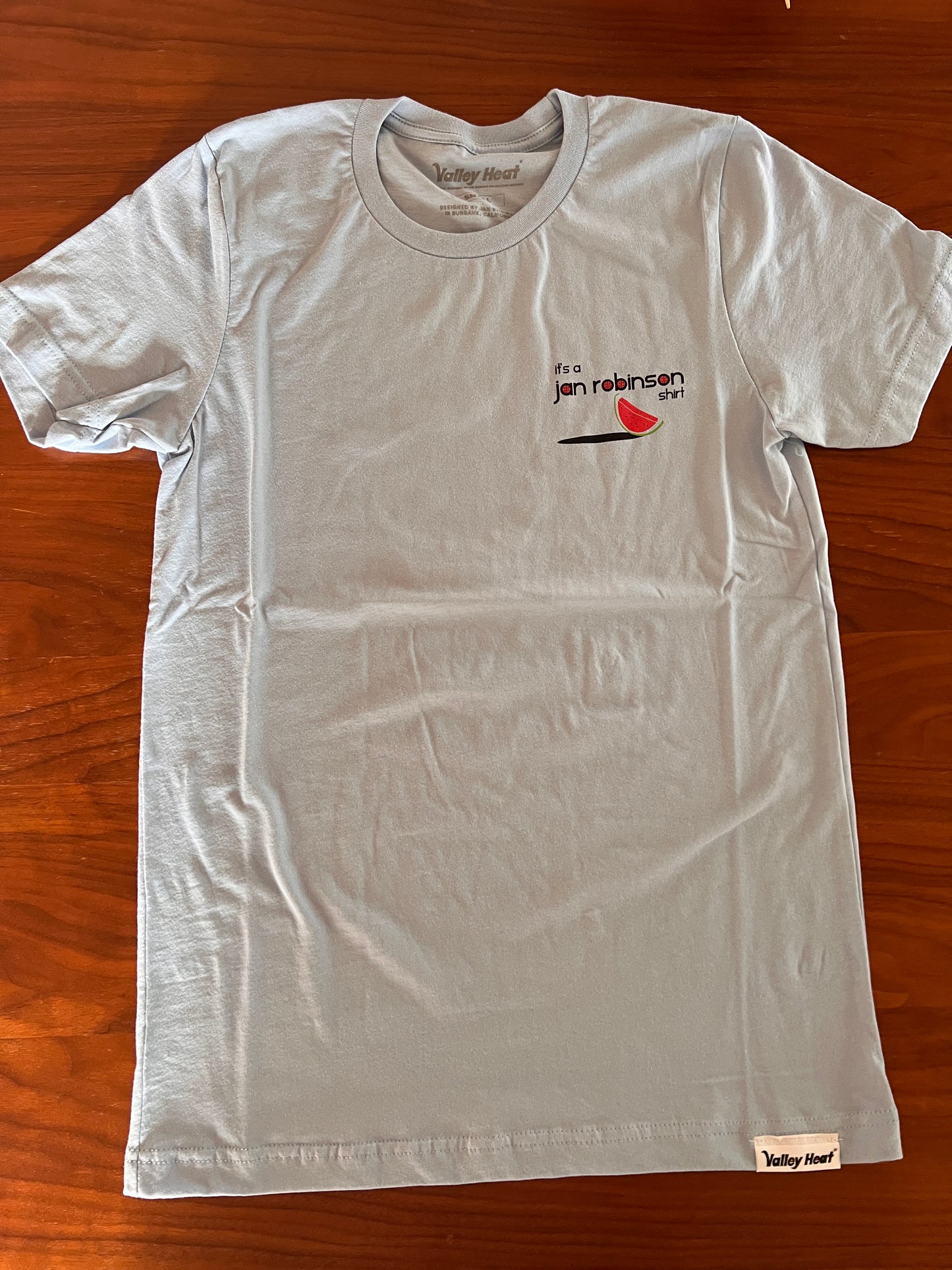 Jan Robinson front & back Watermelon T-shirt (limited screen print)